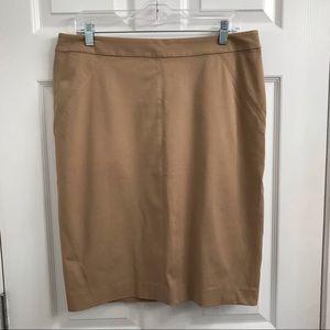 ANN TAYLOR Skirt Khaki Size 12